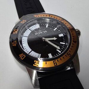 Invicta Specialty Men's Watch - 45mm, Black, Orange, Silver 34014